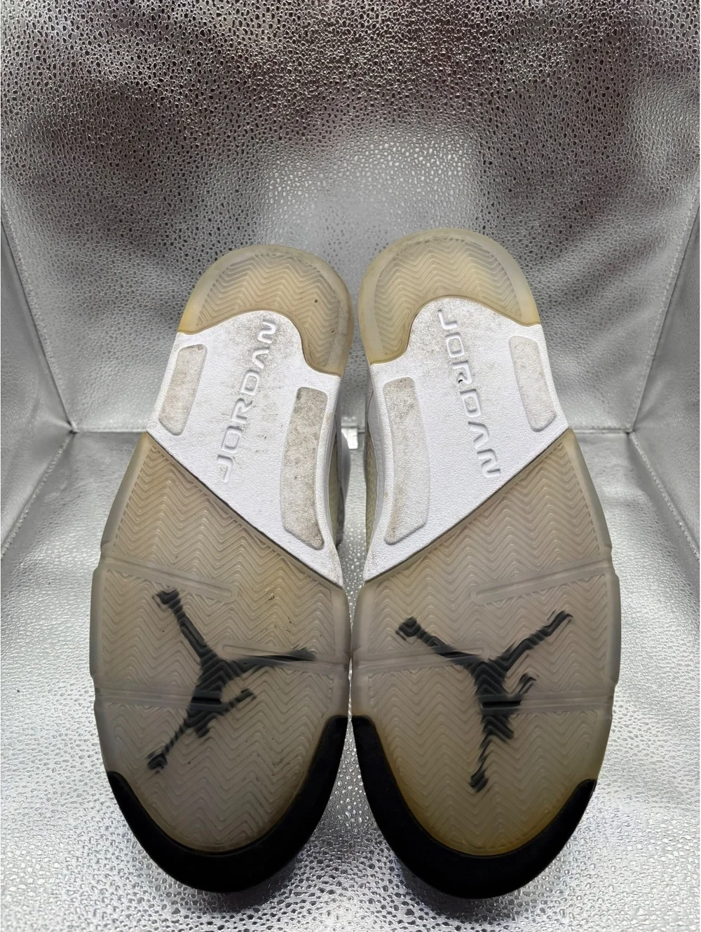 Air Jordan 5 white metallic 2015